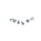 Ez-Flo Eastman Eastman Silver Steel Mounting Dishwasher Bracket Set 22 Ga. 2 in. L 41016PK - alternate 3